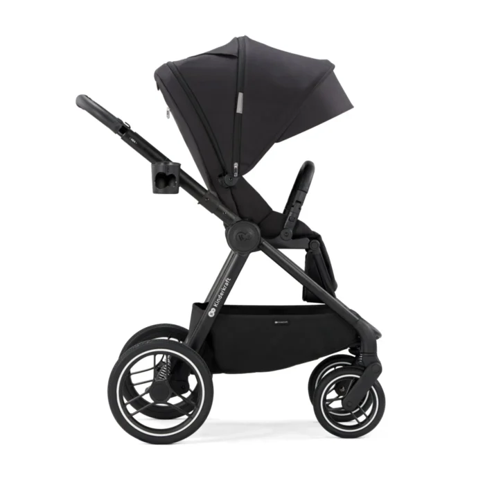 CARUCIOR MULTIFUNCTIONAL 2IN1 KINDERKRAFT NEA NIGHT BLACK - imagine 8