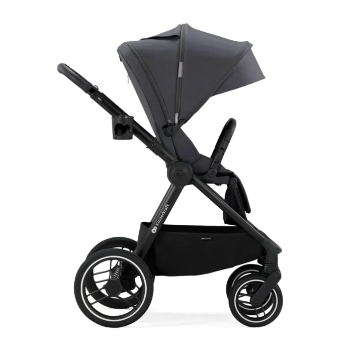 CARUCIOR MULTIFUNCTIONAL 2IN1 KINDERKRAFT NEA DARK GREY - imagine 8