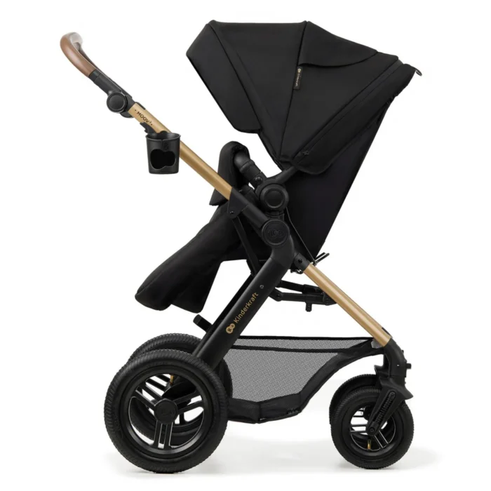 CARUCIOR MULTIFUNCTIONAL KINDERKRAFT MOOV 2 AIR 4IN1 PURE BLACK - imagine 8