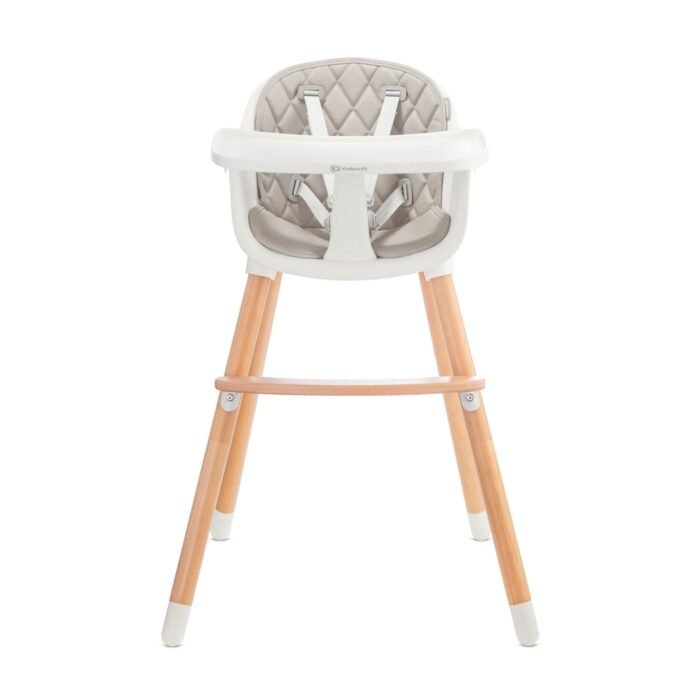 SCAUN DE MASA KINDERKRAFT SIENNA, 2 IN 1, GREY - imagine 5