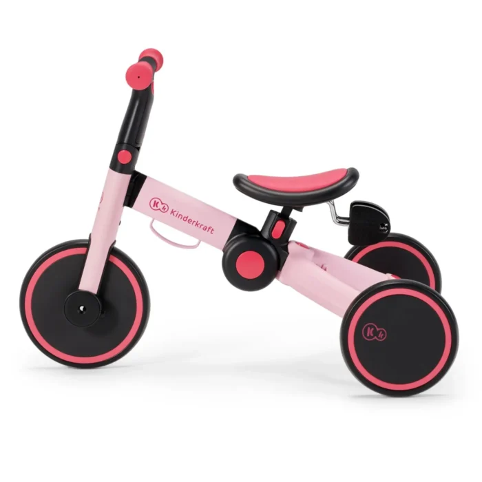 BICICLETA DE ECHILIBRU / TRICICLETA KINDERKRAFT 4TRIKE, CANDY PINK - imagine 8