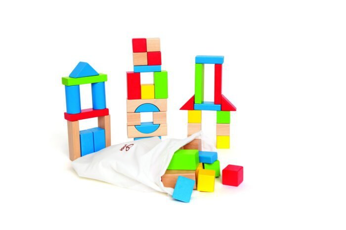 HAPE SET PIESE DE CONSTRUIT MULTICOLOR - imagine 4