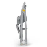SCAUN DE MASA KINDERKRAFT LASTREE, 2 IN 1, TRANSFORMABIL, GREY - imagine 9