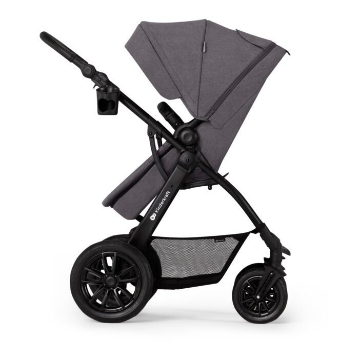 CARUCIOR MULTIFUNCTIONAL KINDERKRAFT XMOOV, 3 IN 1, DARK GREY - imagine 4