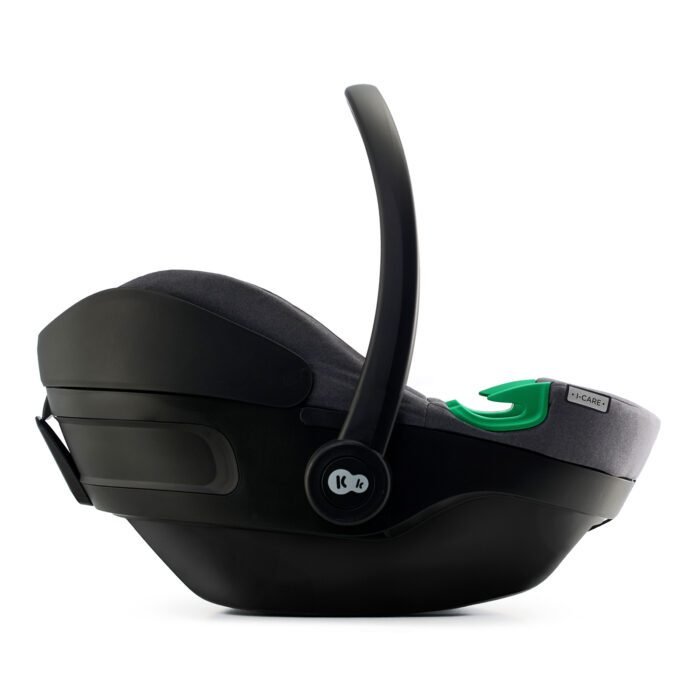 SCOICA AUTO KINDERKRAFT I-CARE I-SIZE 40-87 CM, RWF, COOL GREY - imagine 5