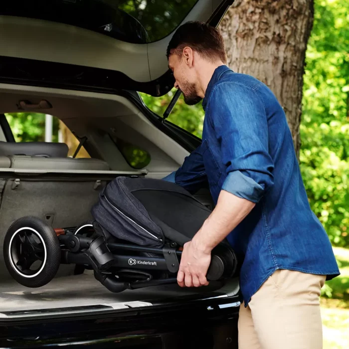 CARUCIOR KINDERKRAFT ALL ROAD, IMPERIAL BLUE - imagine 9