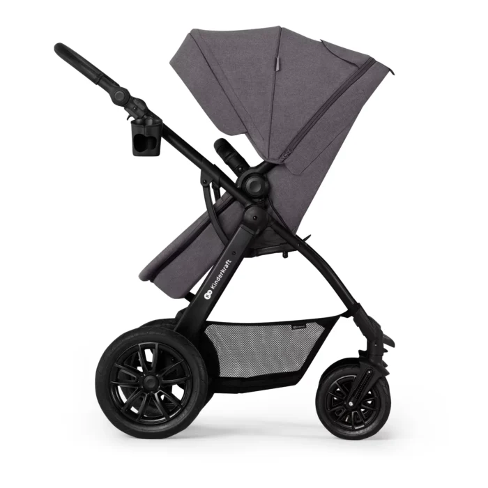 CARUCIOR MULTIFUNCTIONAL KINDERKRAFT XMOOV, 3 IN 1, DARK GREY - imagine 9