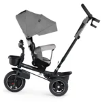 TRICICLETA KINDERKRAFT SPINSTEP, GREY - imagine 9