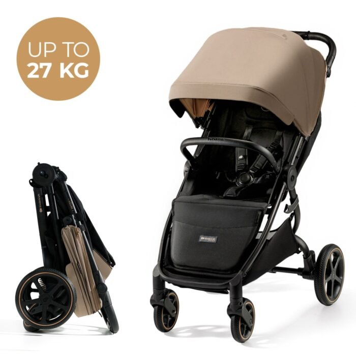 CARUCIOR SPORT, ULTRA COMPACT, KINDERKRAFT MITZY, 0-22 KG, LINEN BEIGE - imagine 4