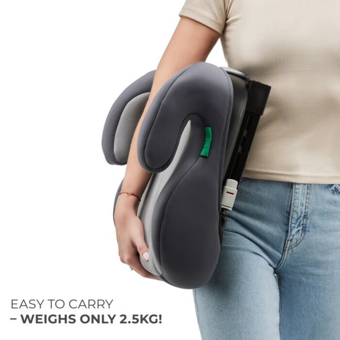 INALTATOR AUTO KINDERKRAFT BOOST, I-SIZE 135-150 CM, GREEN - imagine 4