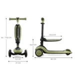 TROTINETA KINDERKRAFT HALLEY, GRASSLAND GREEN - imagine 8