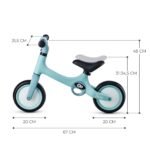 BICICLETA DE ECHILIBRU KINDERKRAFT TOVE, SUMMER MINT - imagine 4