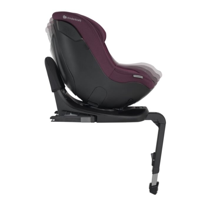 SCAUN AUTO KINDERKRAFT I-GUARD I-SIZE 40-105 CM, CHERRY PEARL - imagine 3