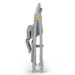 SCAUN DE MASA KINDERKRAFT LASTREE, 2 IN 1, TRANSFORMABIL, GREY - imagine 4