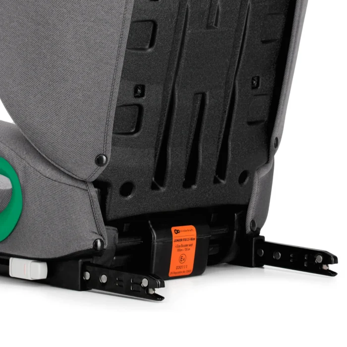 5 SCAUN AUTO KINDERKRAFT JUNIOR FIX2, I-SIZE 100-150 CM, ROCKET GREY - imagine 9