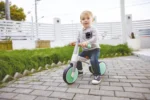 HAPE BICICLETA DE ECHILIBRU VERDE CU 3 ROTI - imagine 9