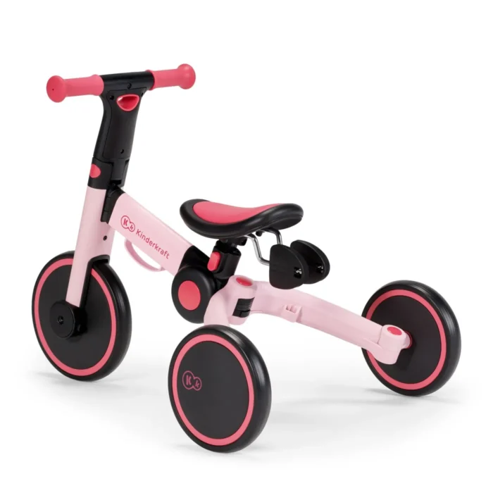 BICICLETA DE ECHILIBRU / TRICICLETA KINDERKRAFT 4TRIKE, CANDY PINK - imagine 9
