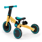 BICICLETA DE ECHILIBRU / TRICICLETA KINDERKRAFT 4TRIKE, PRIMROSE YELLOW - imagine 9