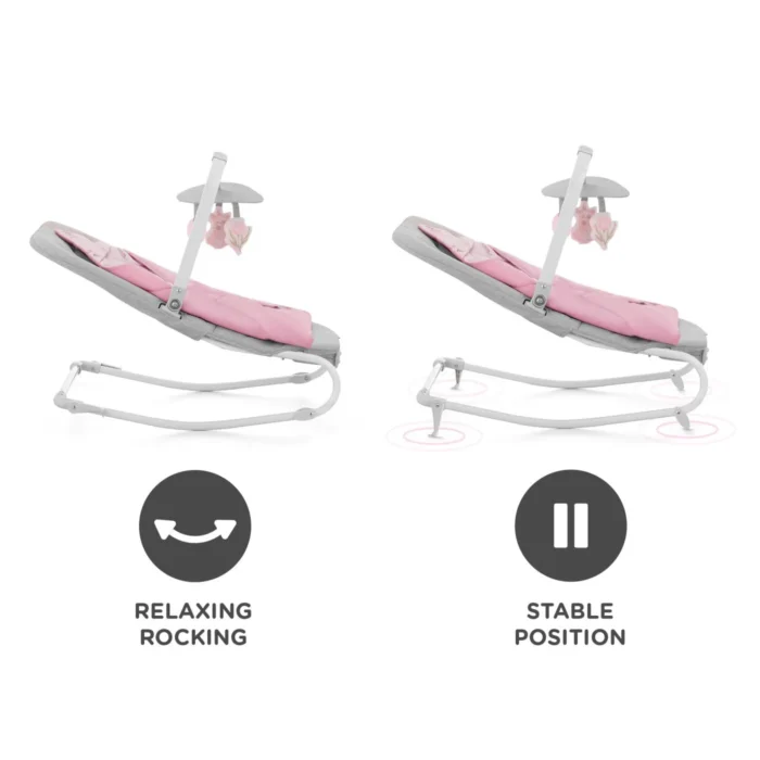 6 SEZLONG 3 IN 1, KINDERKRAFT FELIO 2, PEONY ROSE - imagine 10