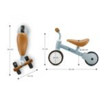BICICLETA ECHILIBRU KINDERKRAFT CUTIE LIGHT BLUE - imagine 5