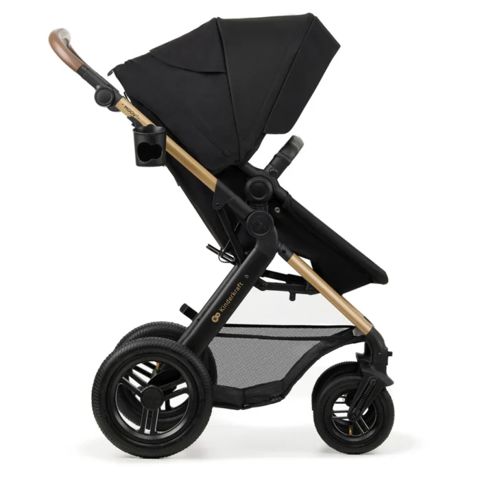 CARUCIOR MULTIFUNCTIONAL KINDERKRAFT MOOV 2 AIR 4IN1 PURE BLACK - imagine 10