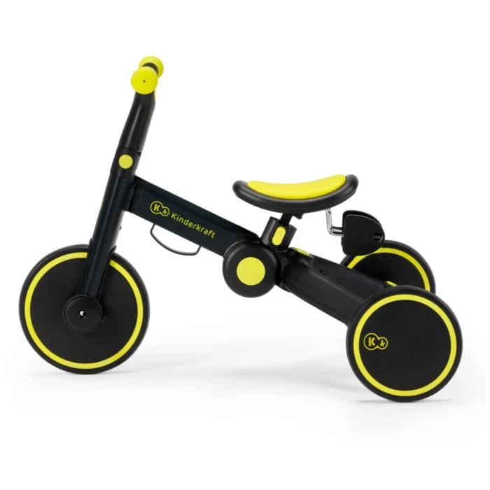 BICICLETA DE ECHILIBRU / TRICICLETA KINDERKRAFT 4TRIKE, BLACK VOLT - imagine 10