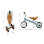 BICICLETA ECHILIBRU KINDERKRAFT CUTIE LIGHT BLUE - imagine 10