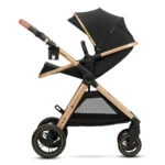 CARUCIOR KINDERKRAFT ESME, 3 IN 1, PURE BLACK - imagine 9