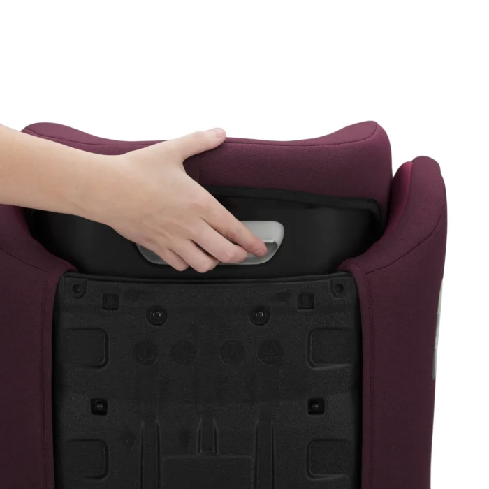 SCAUN AUTO KINDERKRAFT JUNIOR FIX2, I-SIZE 100-150 CM, CHERRY RED - imagine 10