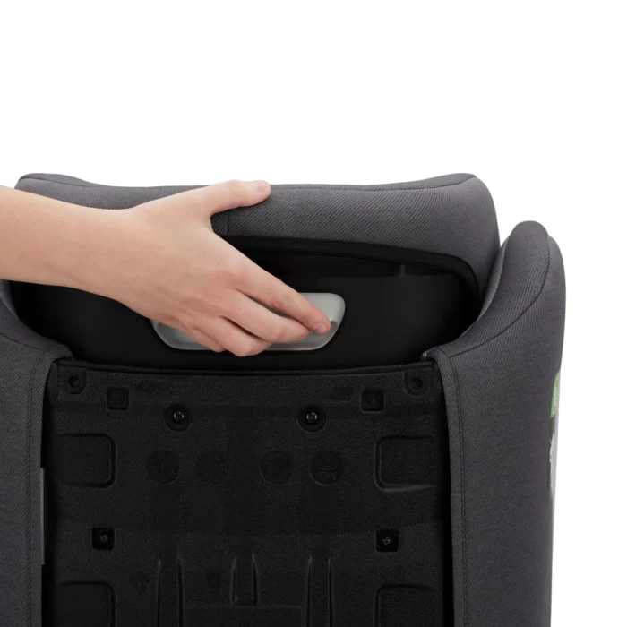 6 SCAUN AUTO KINDERKRAFT JUNIOR FIX2, I-SIZE 100-150 CM, ROCKET GREY - imagine 10