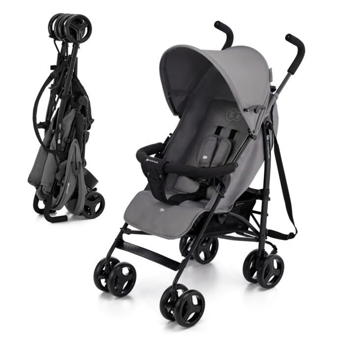 CARUCIOR SPORT KINDERKRAFT TIK, TIP UMBRELA, STONE GREY - imagine 5