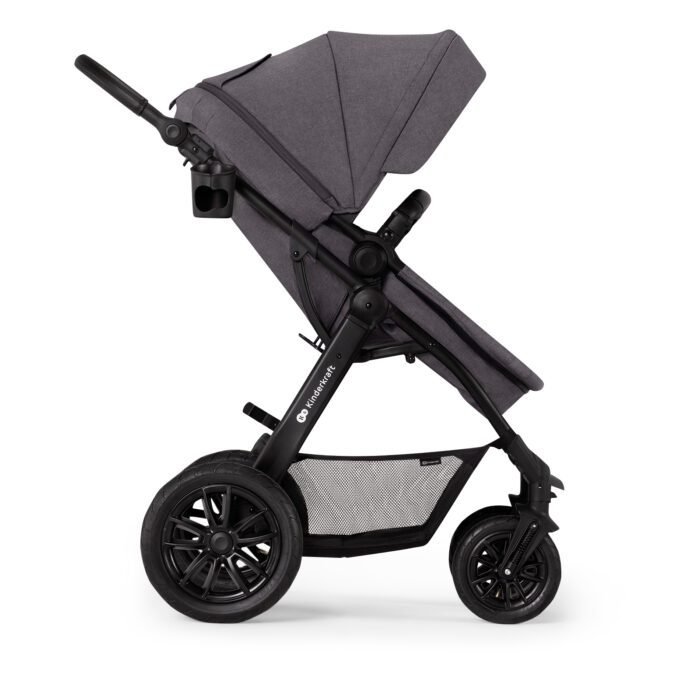 CARUCIOR MULTIFUNCTIONAL KINDERKRAFT XMOOV, 3 IN 1, DARK GREY - imagine 5
