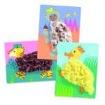 Atelier creativ Animalute cu caciulite, Djeco - imagine 2