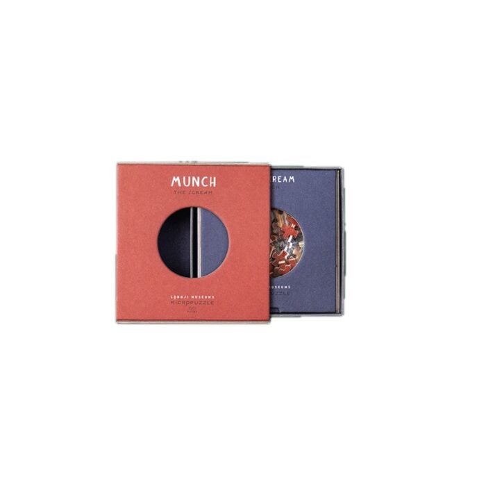 Zoom Micropuzzle Munch Strigatul, Londji - imagine 2