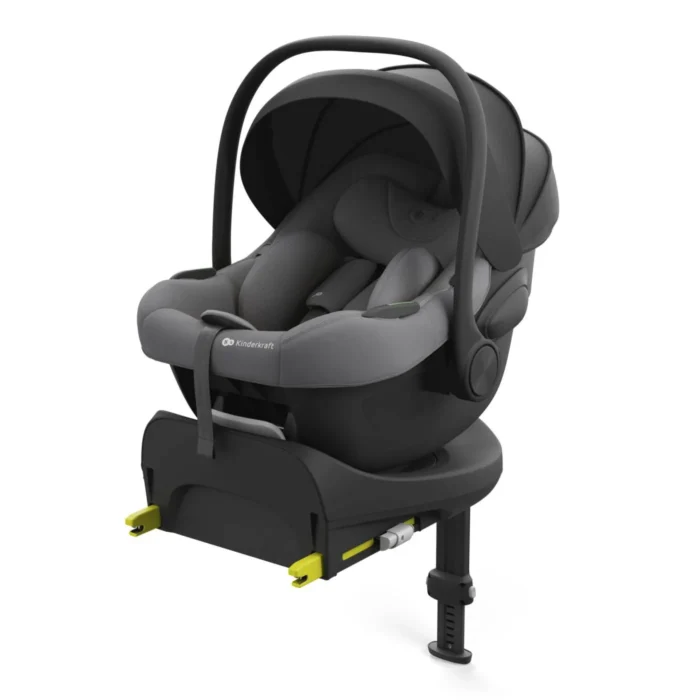 SCOICA AUTO KINDERKRAFT I-LITE CU BAZA ISOFIX ENDURA SAFE FX, GRAY - imagine 6