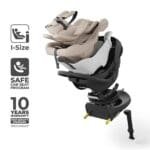 SCOICA AUTO KINDERKRAFT I-LITE CU BAZA ENDURA SAFE FX BEIGE - imagine 4