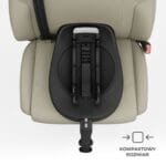 SCOICA AUTO KINDERKRAFT I-LITE CU BAZA ENDURA SAFE FX BEIGE - imagine 5