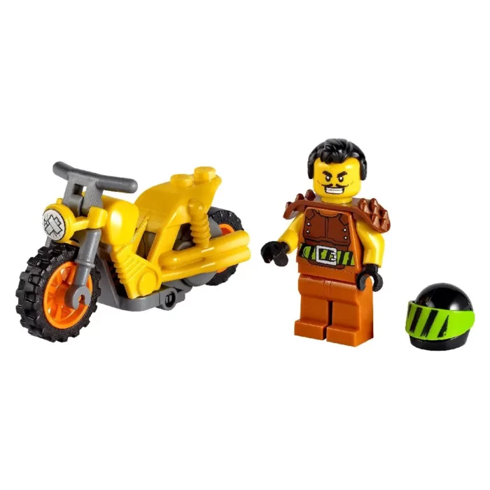 LEGO CITY MOTOCICLETA DE CASCADORIE PENTRU IMPACT 60297 - imagine 10