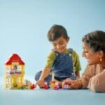 LEGO DUPLO CASA ANIVERSARA A PURCELUSEI PEPPA 10433 - imagine 3