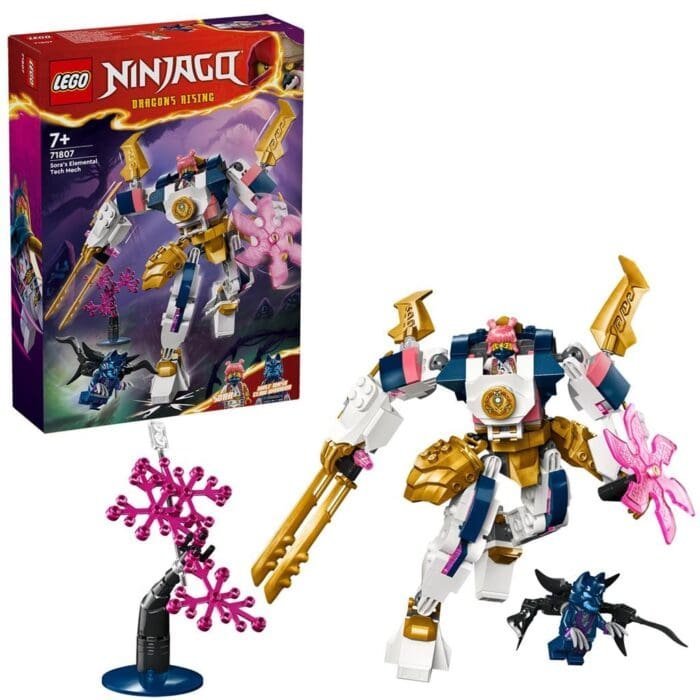 LEGO NINJAGO ROBOTUL STIHIE TEHNOLOGIC AL SOREI 71807 - imagine 5