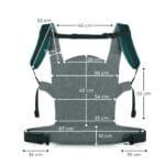 MARSUPIU ERGONOMIC KINDERKRAFT MILO, NATURE VIBES - imagine 5