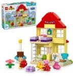 LEGO DUPLO CASA ANIVERSARA A PURCELUSEI PEPPA 10433 - imagine 6
