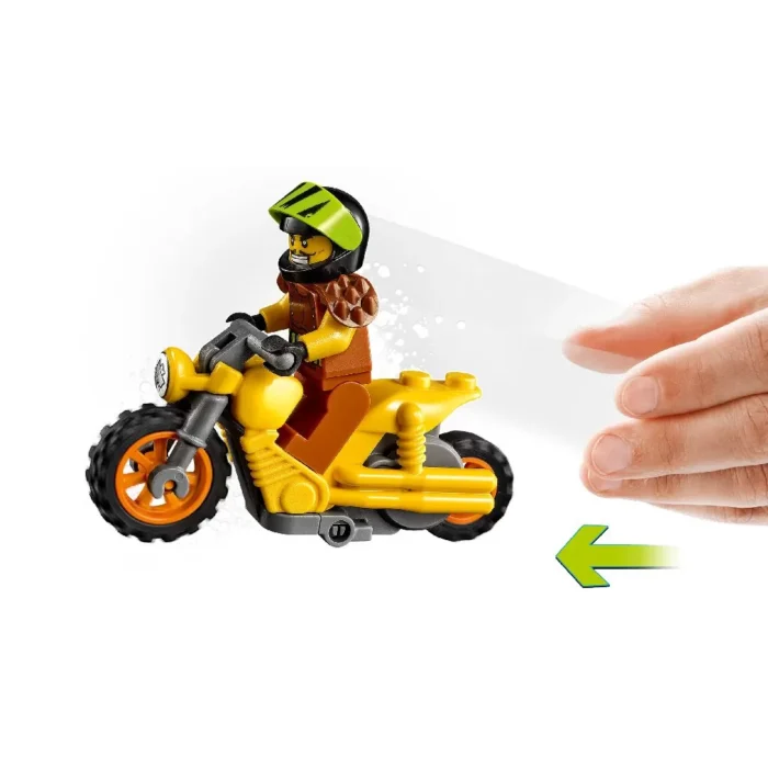 LEGO CITY MOTOCICLETA DE CASCADORIE PENTRU IMPACT 60297 - imagine 14