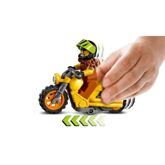 LEGO CITY MOTOCICLETA DE CASCADORIE PENTRU IMPACT 60297 - imagine 15