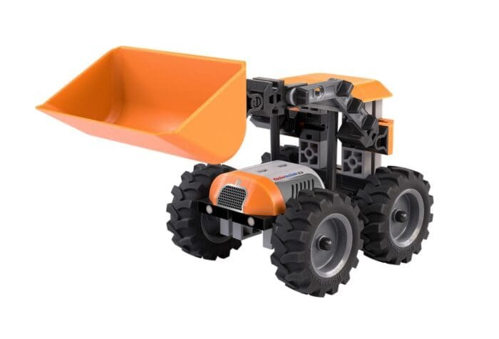 Kit STEM Incarcator frontal de asamblat si manevrat, Fischertechnik - imagine 4