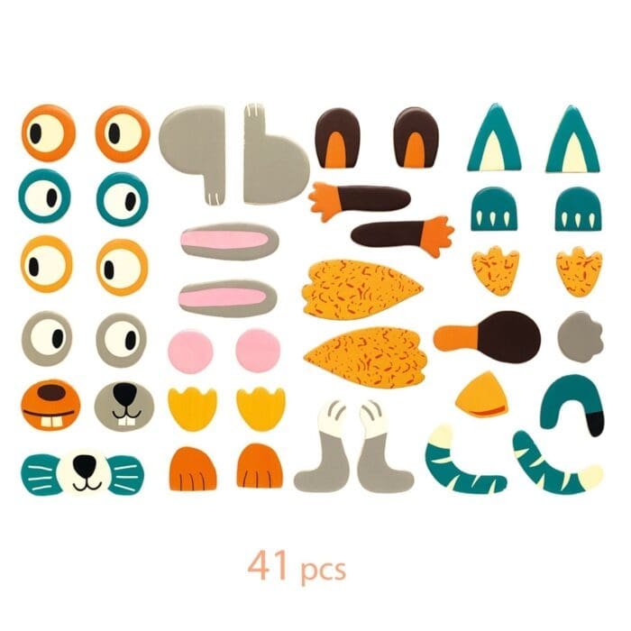 Joc cu magneti Animo, Djeco - imagine 4