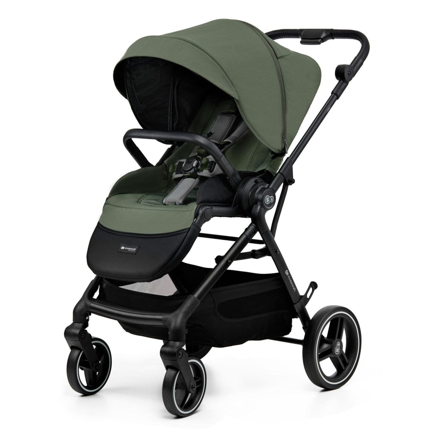 1_KSYOXI00GRE2000 KINDERKRAFT MULTIFUNCTIONAL STROLLER YOXI 2IN1 MYSTIC GREEN - imagine 1