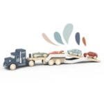 Camion transportor cu masinute, Speedy Monkey - imagine 2