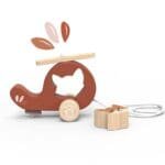 Elicopter de tras din lemn, Speedy Monkey