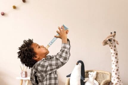 Instrument muzical Mini-trompeta pentru copii, Speedy Monkey